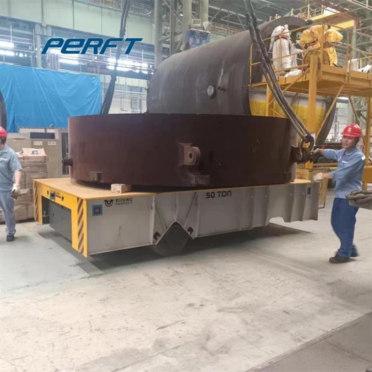 Electric Transfer Cart For Mechanical Equipment Workshop