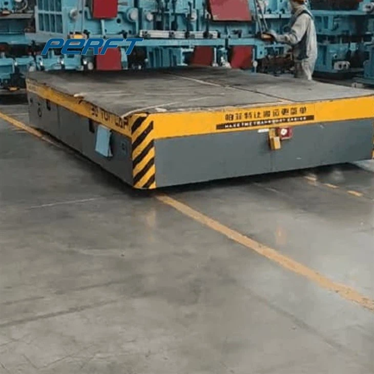 Electric Transfer Cart For Mechanical Equipment Workshop