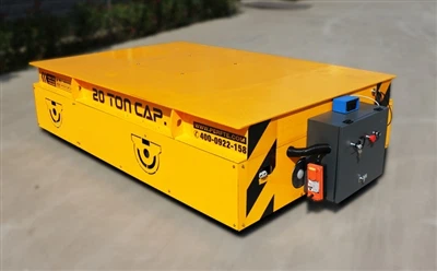 Trackless Battery Powered Transfer Cart Vienti Venäjälle